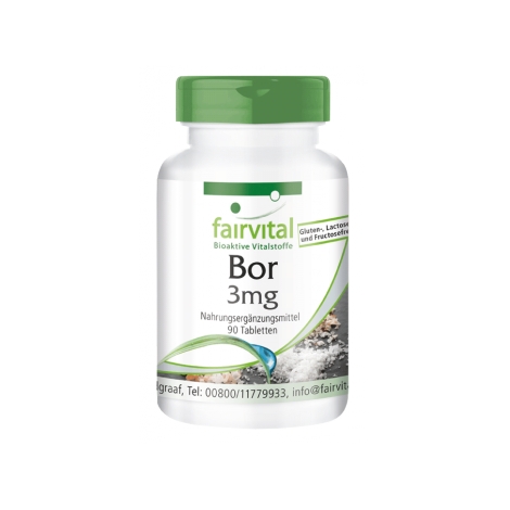 Boro 3mg - 90 Comprimidos