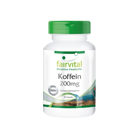 Cafeína 200mg - 90 Cápsulas