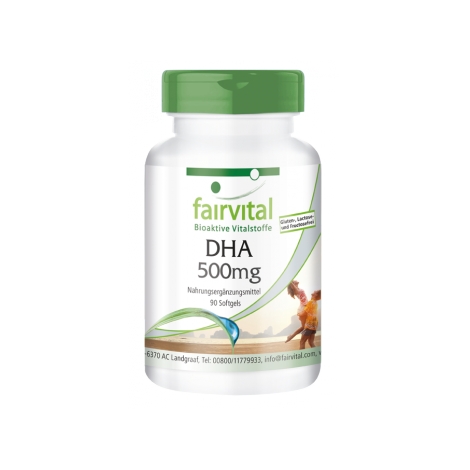 DHA 500mg - 90 Cápsulas