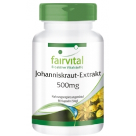 Extracto de Hipérico 500mg - Con hipericina - 90 Cápsulas