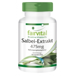 Extracto de salvia 475mg - 90 Cápsulas
