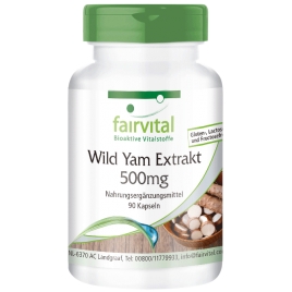 Extracto de Ñame Silvestre 500mg - 90 Cápsulas