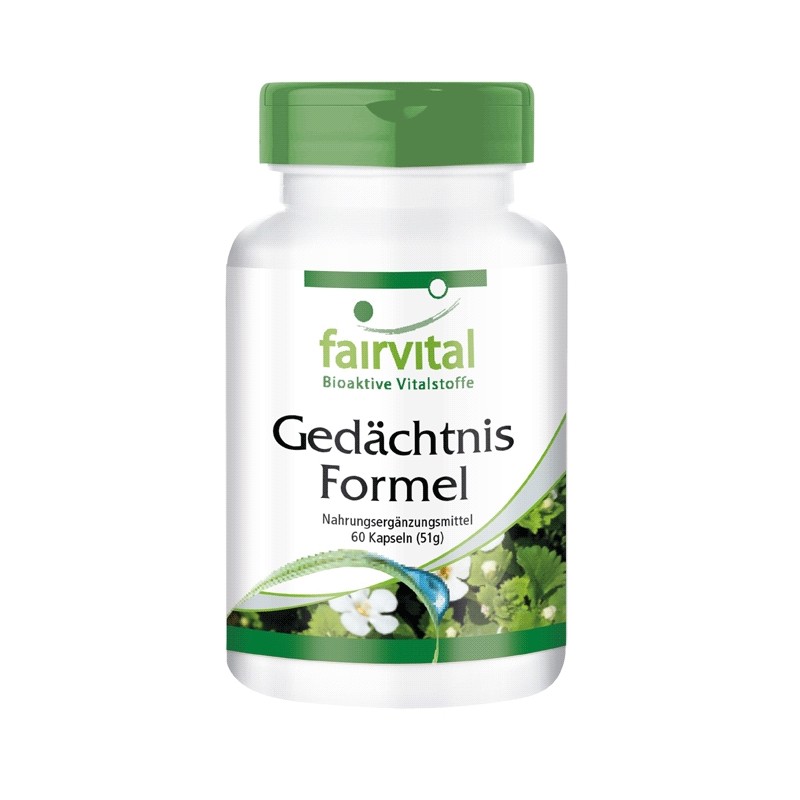 Gedächtnis Formel fórmula de memoria - 60 Cápsulas