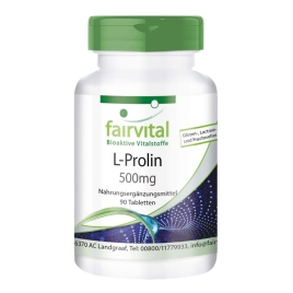 L-Prolina 500mg - 90 comprimidos