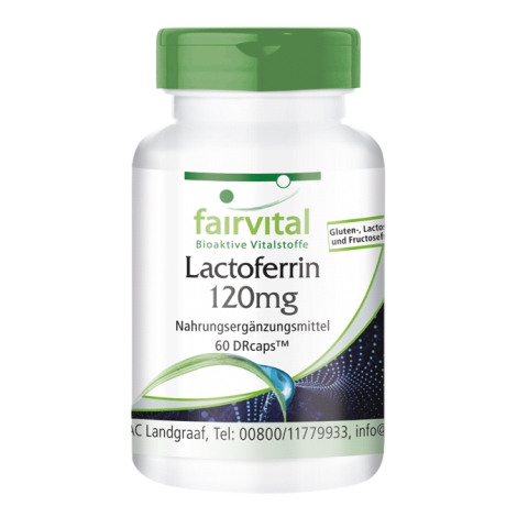 Lactoferrina 120mg - 60 DRcaps
