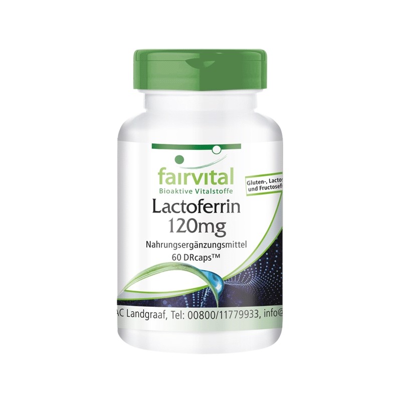 Lactoferrina 120mg - 60 DRcaps