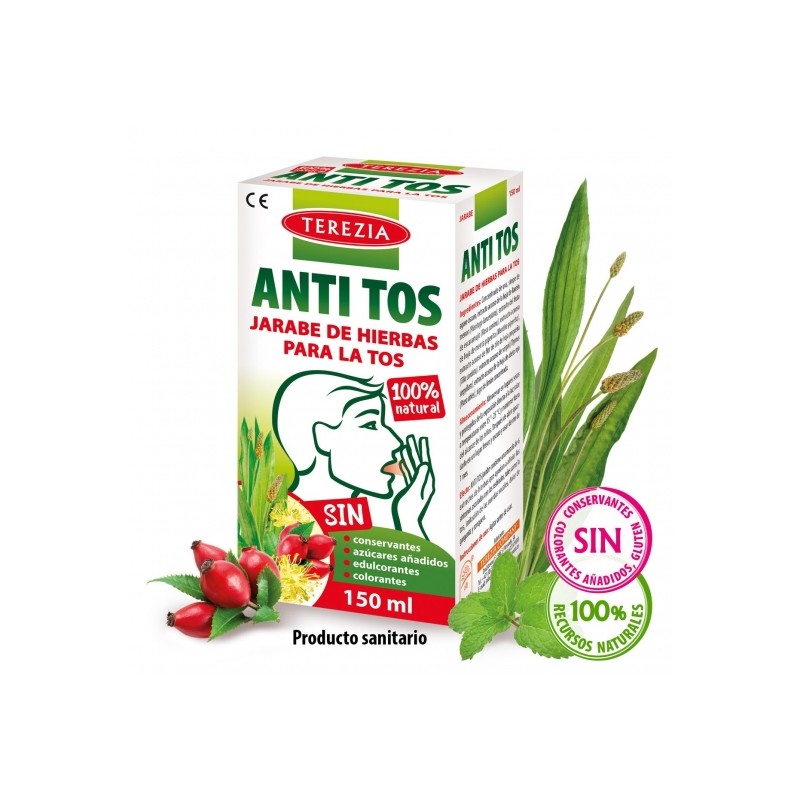 ANTI TOS 100% JARABE DE HIERBAS PARA LA TOS 150 ML