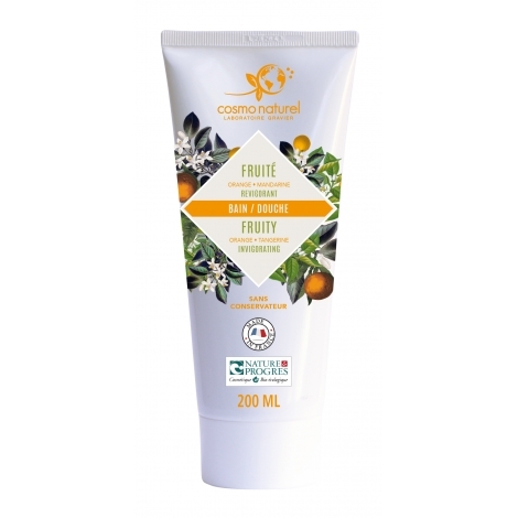 Gel ducha Frutas:mandarina/naranja - 200ml